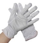 Hấp thụ mồ hôi tay trắng Làm việc trong phòng sạch Găng tay polyester tùy chỉnh